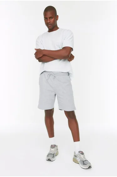 Shorts - Gray - Normal Waist