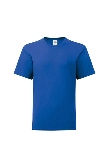 Fruit of the Loom Childrens/Kids Iconic 150 T-Shirt - Royal Blue