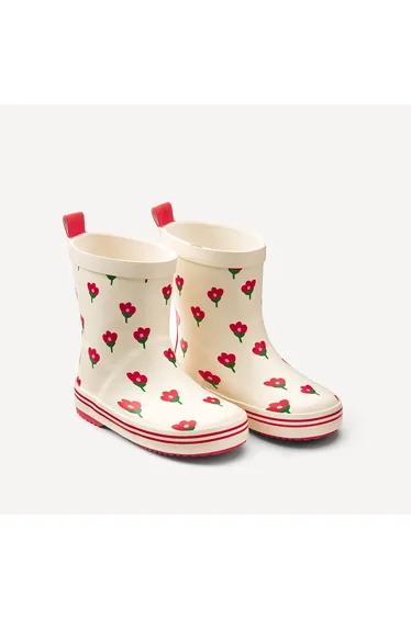 Kids Floral Print Wellies