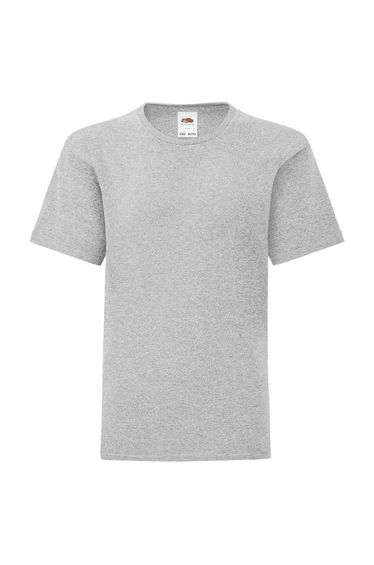 Fruit of the Loom Childrens/Kids Iconic T-Shirt - Heather Grey