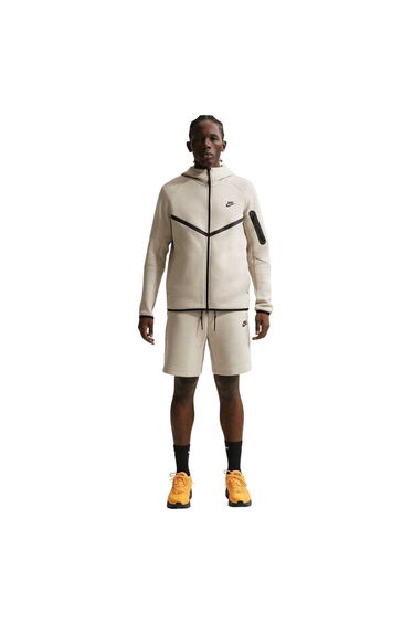 Nike Mens Tech Chevron Full Zip Hoodie - Cream