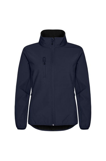 Clique Womens/Ladies Classic Soft Shell Jacket - Dark Navy