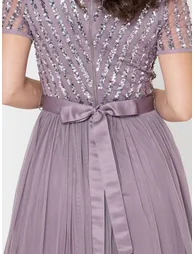 حزام ساتان طويل