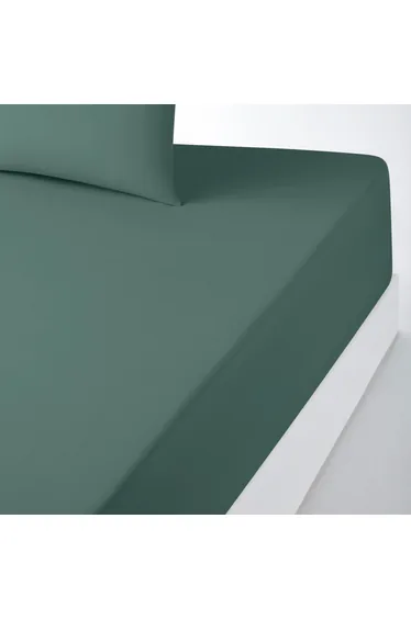 شرشف سرير قطن بحواف مطاطية