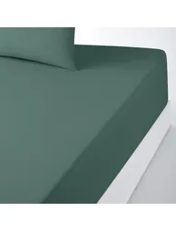 شرشف سرير قطن بحواف مطاطية