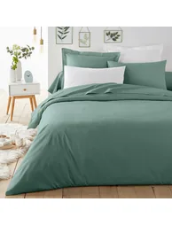 شرشف سرير قطن بحواف مطاطية - 1