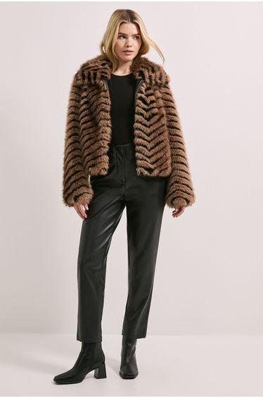 Faux Fur Jacket