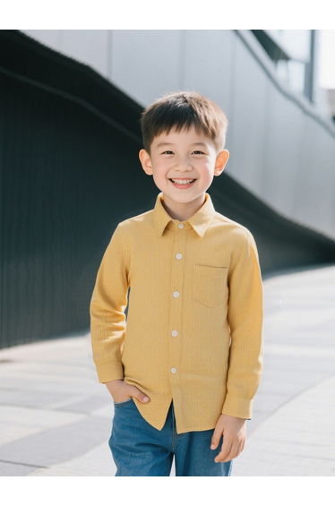 Textured Button Up Pocket Detail Jacket