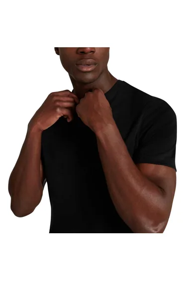 Ted Baker Mens Soft Touch Short-Sleeved T-Shirt - Black