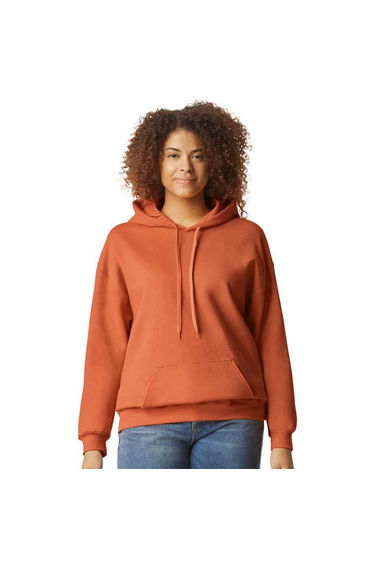 Gildan Midweight Soft Touch Hoodie - T Orange