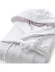 Velour Towelling Bathrobe - 2