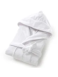 Velour Towelling Bathrobe - 1