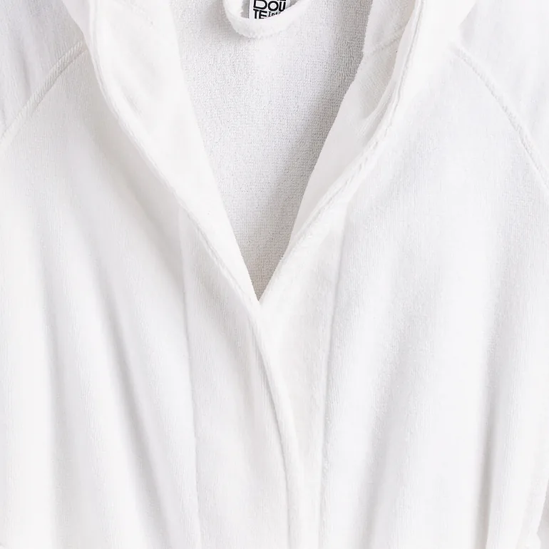 Velour Towelling Bathrobe - 5