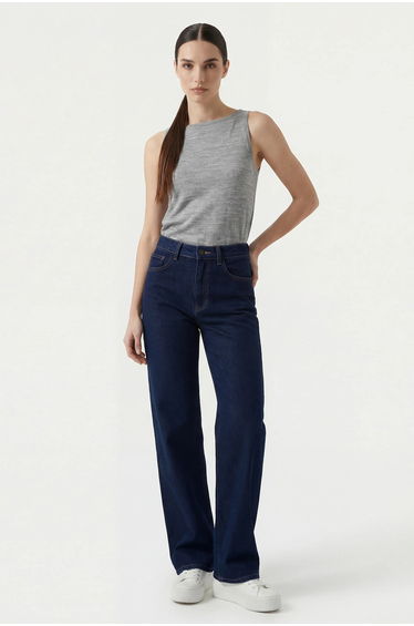 BDART Ribbed Sleeveless Crew Neck Tank Top