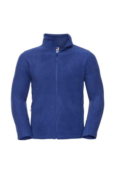 Russell Mens Outdoor Fleece Jacket - Royal Blue