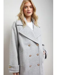 Relaxed Tailored Coat - 3