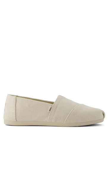 Women's Toms Alpargata Classic Slip-On Shoes in Cream