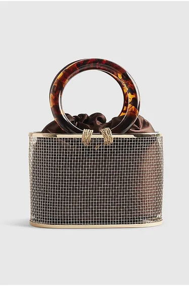 حقيبة يد ريفر آيلاند باللون البني