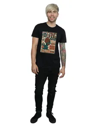 Big Bang Theory Mens Infographic Poster T-Shirt - Black - 3