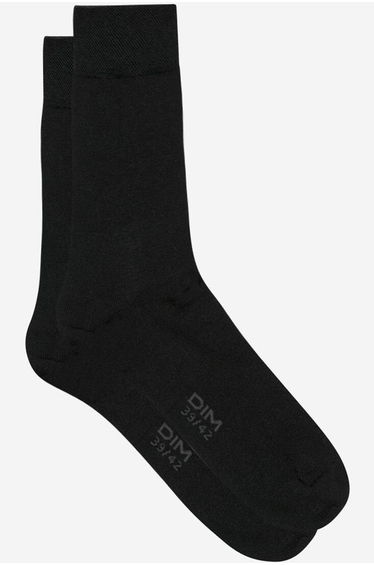 Pair of Crew Socks in Wool Mix with Cotton Lining