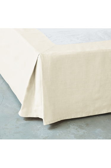 ABELLA Washed Linen Valance Sheet