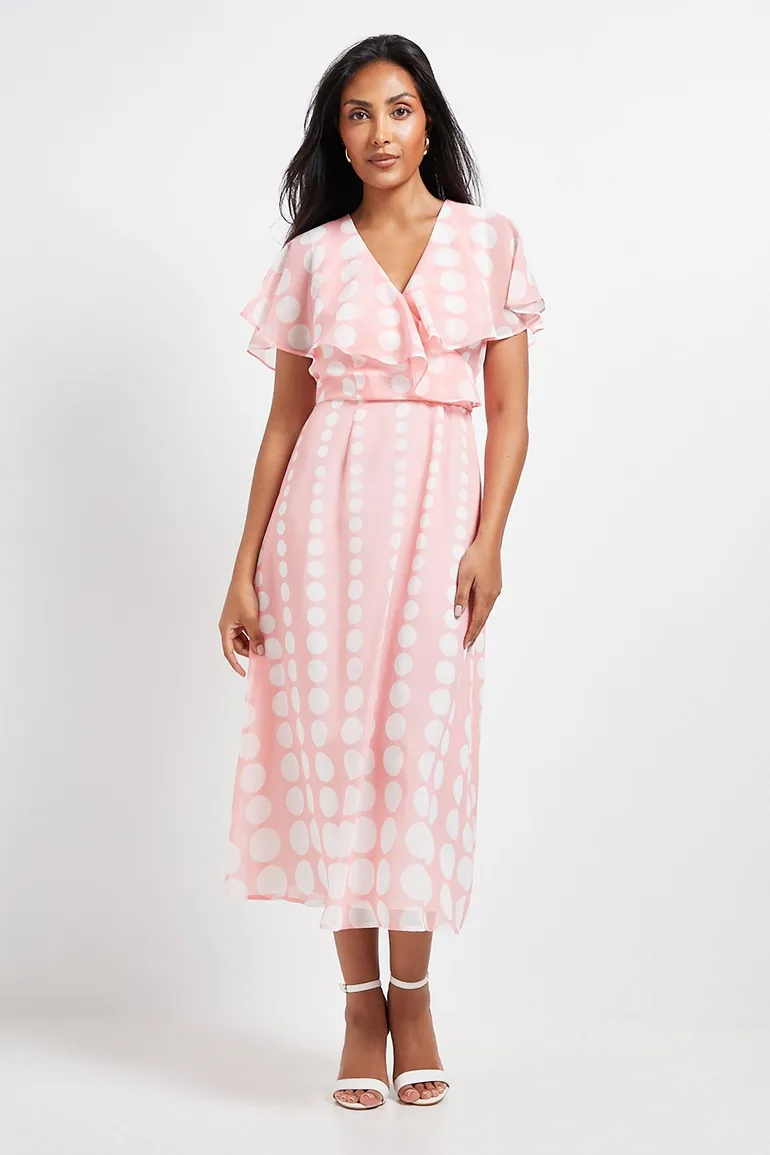 ribbed sleeveless midi dress Plus Size Ribbed Bow Cut-Out Sleeveless Midi Dress