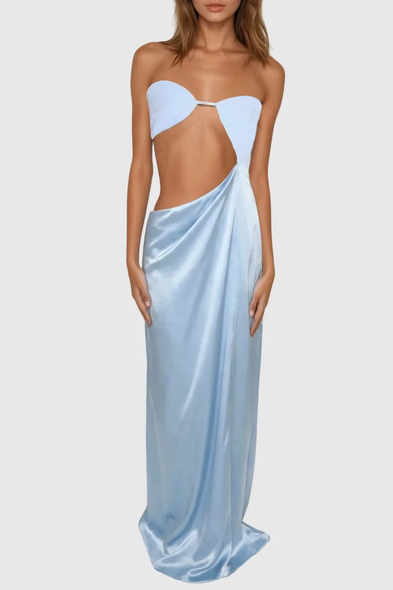 Darek Cutout Asymmetric Maxi Dress - 1