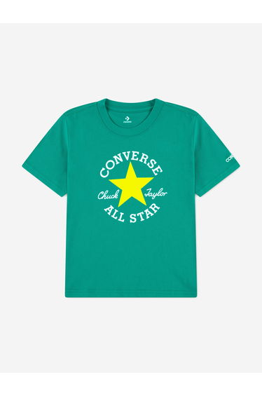 Converse Boys Dissected Chuck Patch T-Shirt in Green