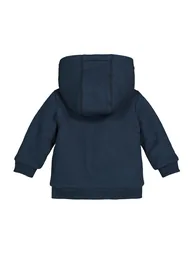 Cotton Mix Hooded Track Top with Warm Lining - 3
