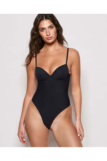 Smoothing Bodysuit in Black