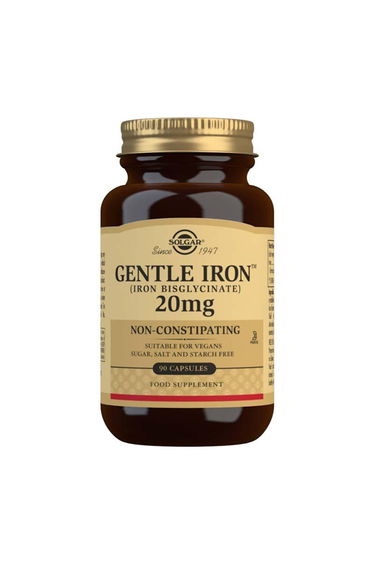 Solgar Gentle Iron 20mg 90 Tablets