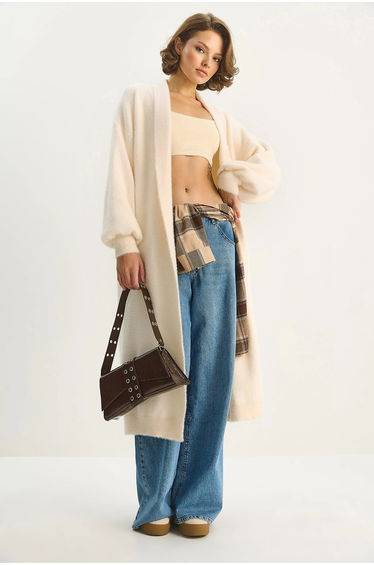 LUCCI Oversize Knit Cardigan