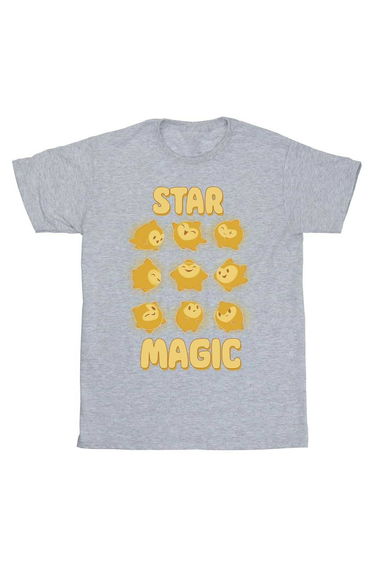 Wish Girls Star Magic Tile T-Shirt - Sport Grey