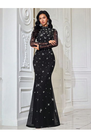 Black Hot Drill Women Evening Dresses/Cocktail Dresses