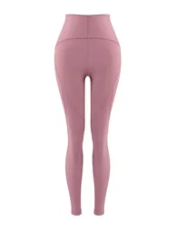 Dusty Rose Diver/Scuba Leggings Sports Leggings - 2