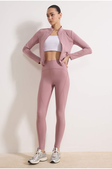 Dusty Rose Diver/Scuba Leggings Sports Leggings