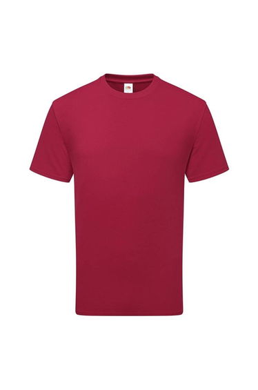 Fruit of the Loom Unisex Adult Cotton T-Shirt - Cranberry