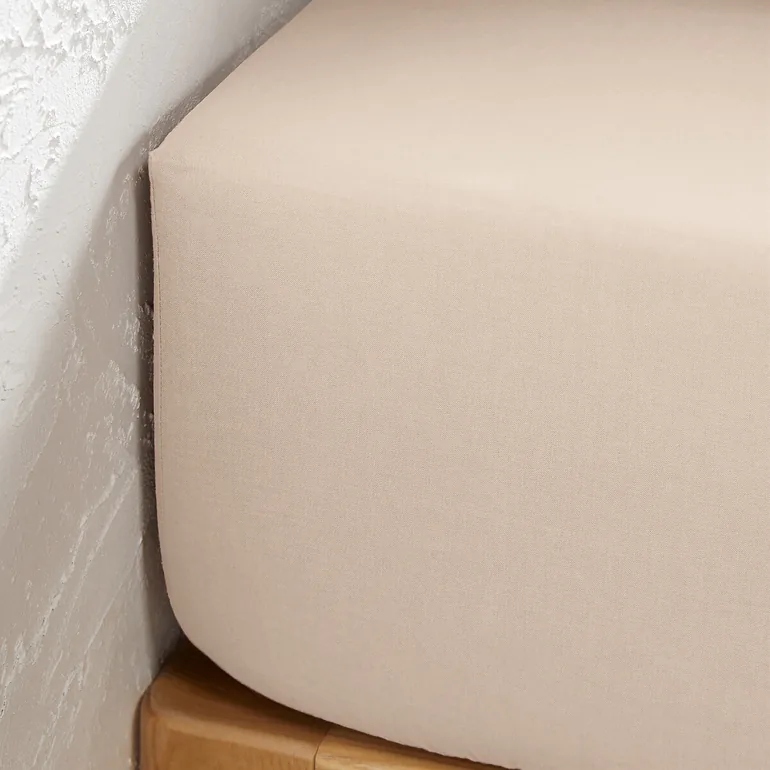 شرشف سرير قطن بحواف مطاطية بإرتفاع 25سم - 2