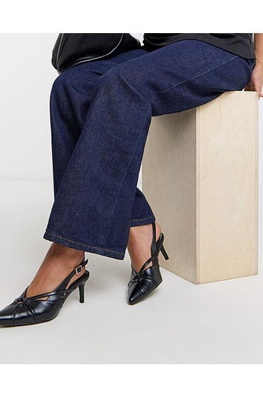 Slingback Point Heel Wide Fit