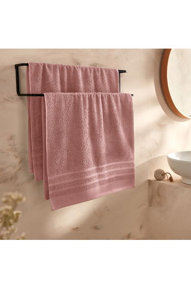 Set of 2 Zavara 100% Cotton Towels