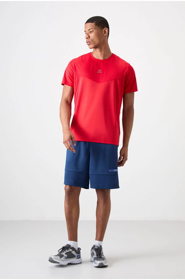 TOMMY Men's Solid Polyester Crew Neck T-Shirt