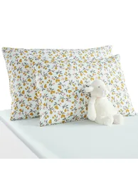 Pear Fruity 20% Recycled Cotton Baby Pillowcase