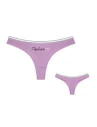 5-Pack Donella Women's Thong - Cotton - 5