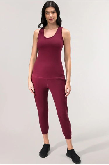 Easybend Tank Top - CORE GRAPE RED