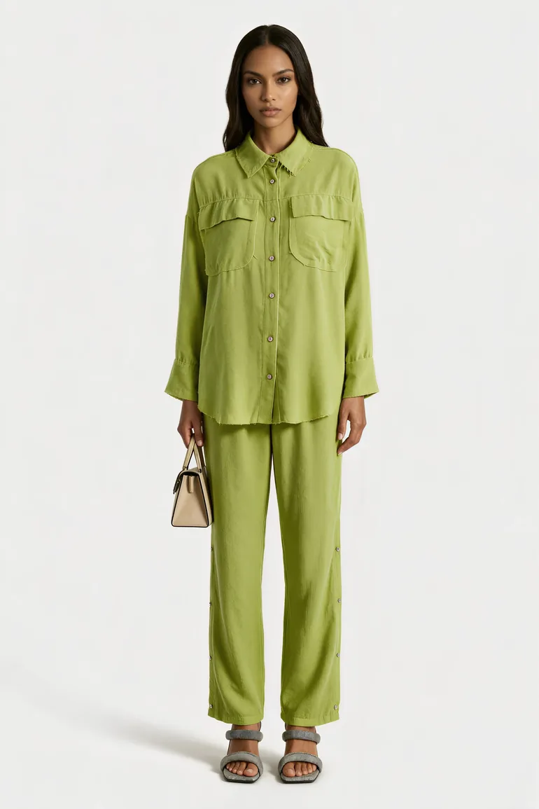 MSN Linen Cotton Suit Set