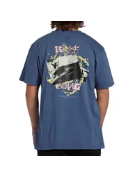 Billabong Mens High Tide Short Sleeve Crew Neck Cotton T-Shirt Top Tee - 1