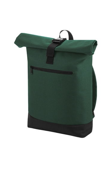 Bagbase Roll Top Backpack - Bottle Green