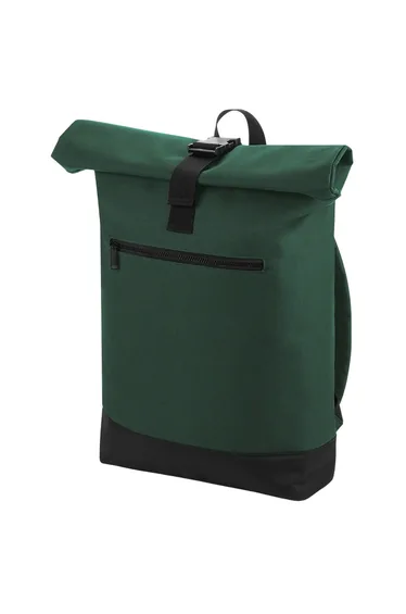Bagbase Roll Top Backpack - Bottle Green