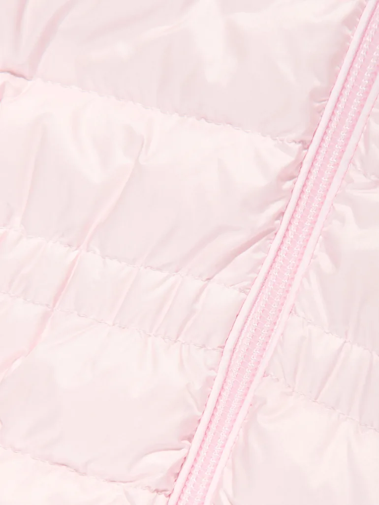 Baby Girls Down Padded Dalles Jacket in Pink - 3