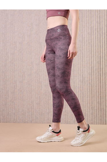 Women Camouflage Print Slim Fit Leggings